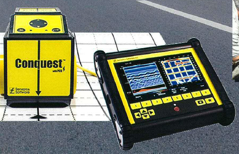 Conquest 100 高性能レーダー鉄筋探査システム