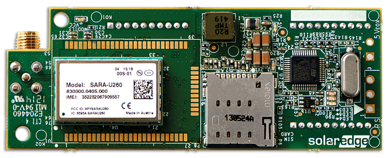 ソーラーエッジ SolarEdge W-CDMAデータ通信キット&データプラン SE-WCDMA-R05-JPN-50