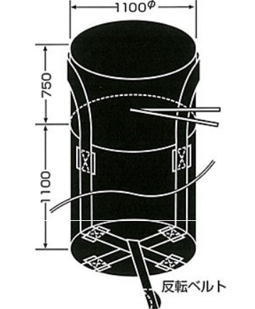 千尋バック 大型土のう MB-1B モリリン株式会社