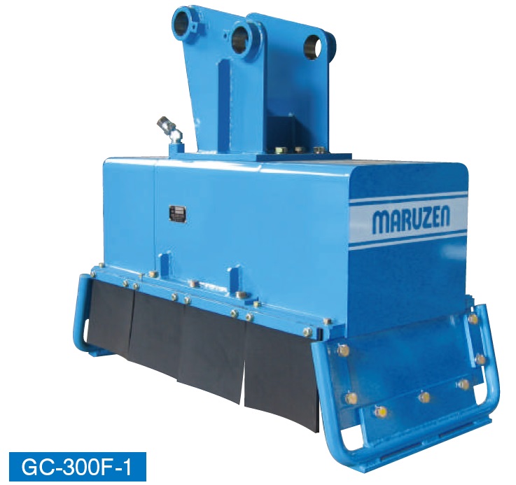 搭載型油圧草刈機 2軸4枚フリー刃仕様 GC-300F-1 丸善工業株式会社
