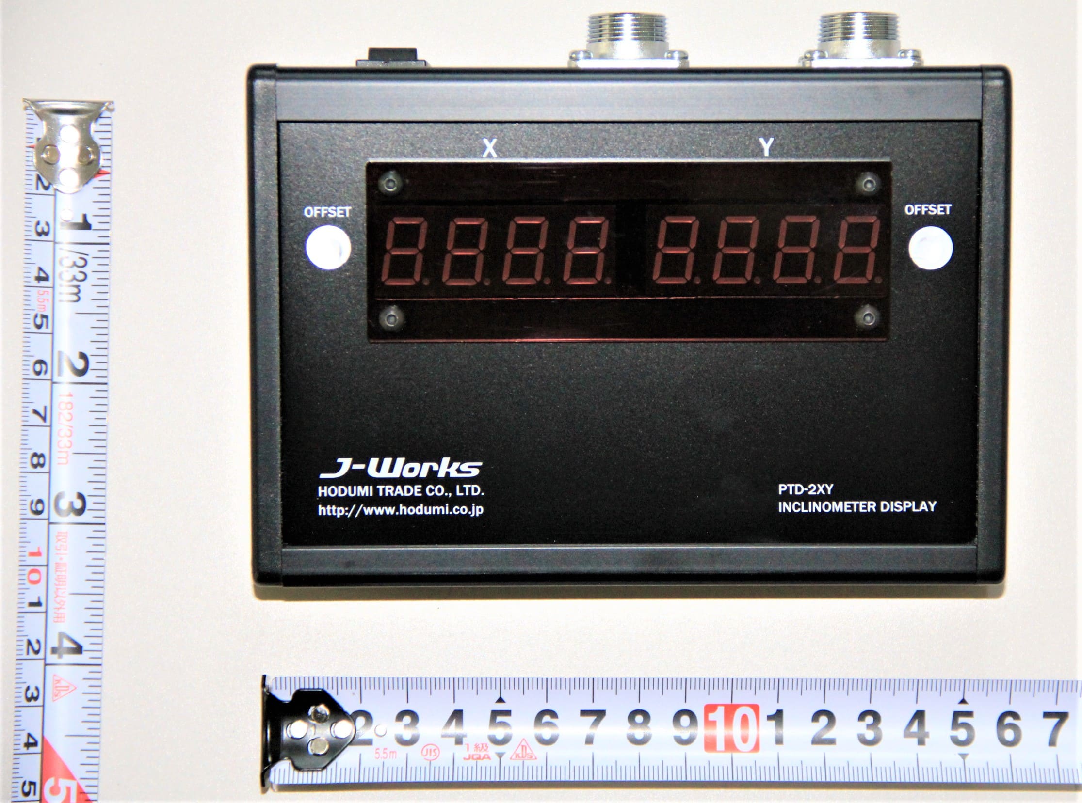 クローラードリル・オーガドリル用 デジタル傾斜角度計 PTD-2XY