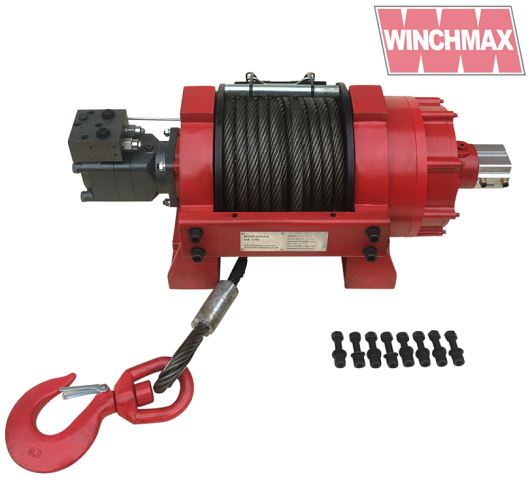 WINCHMAX 45,000lb油圧式回収ウインチ